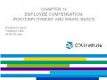 Chapter 14: Employee compensation: postemployment and share - Based