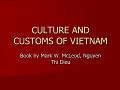 Culture and customs of vietnam