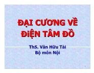 Đại cương về điện tâm đồ