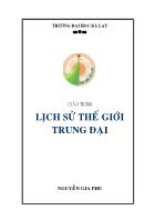 Giáo trình lịch sử thế giới trung đại