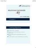Kế toán, kiểm toán - Chapter 5: Learning objectives
