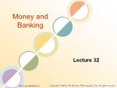 Ngân hàng tín dụng - Money and banking (lecture 32)