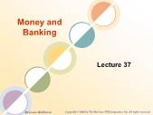 Ngân hàng tín dụng - Money and banking (lecture 37)