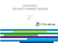 Quĩ đầu tư - Chapter 2: Security market indices