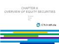 Quĩ đầu tư - Chapter 8: Overview of equity securities