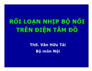 Rối loạn nhịp bộ nối trên điện tâm đồ