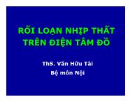 Rối loạn nhịp thất trên điện tâm đồ