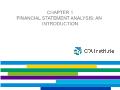 Tài chính doanh nghiệp - Chapter 1: Financial statement analysis: an introduction