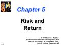 Tài chính doanh nghiệp - Chapter 5: Risk and return