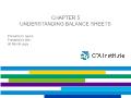 Tài chính doanh nghiệp - Chapter 5: Understanding balance sheets