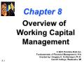 Tài chính doanh nghiệp - Chapter 8: Overview of working capital management