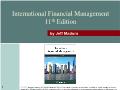 Tài chính doanh nghiệp - Multinational capital budgeting