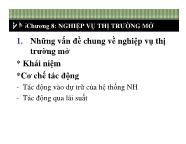 Tài chính ngân hàng - Chương 8: Nghiệp vụ bảo lãnh