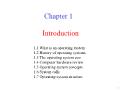 Bài giảng Nguyên lý hệ điều hành - Chapter 1: Introduction