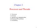 Bài giảng Nguyên lý hệ điều hành - Chapter 2: Processes and Threads