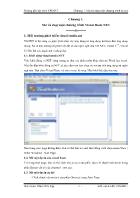 Hướng dẫn lập trình VB.Net - Chương 1: Mở và chạy một chương trình VS.Net - Phạm Đức Lập