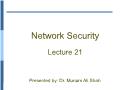 Network Security - Lecture 21