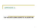 Tsp solver using genetic algorithm