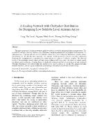 A Feeding Network with Chebyshev Distribution for Designing Low Sidelobe Level Antenna Arrays