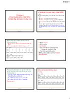 Bài giảng Hoạch định ngân sách vốn đầu tư - Chương 5: Vận dụng các chỉ tiêu dùng để đánh giá dự án - Nguyễn Kim Nam