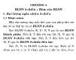 Bài giảng Lý thuyết xác suất và thống kê toán - Chương 4: ĐLNN 2-chiều - Hàm của ĐLNN