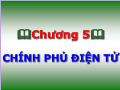 Bài giảng Tin học Đại cương - Chương 5: Chính phủ điện tử - Trường Đại học Phương Đông