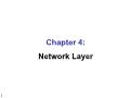 Computer Networking - Chapter 4: Network Layer