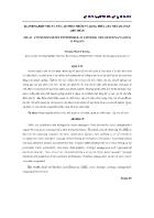 Doanh nghiệp nhỏ và vừa: sự phân nhóm và dạng thức của nhà quản lý chủ nhân - Trương Minh Chương