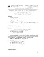 Existence results for a class of logistic systems