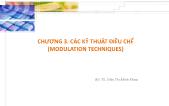 Giáo trình Mạng không dây - Chương 3: Các kỹ thuật điều chế - Trần Thị Minh Khoa