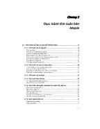 Giáo trình Maple - Lập trình tính toán - Chương 2: Thực hành tính toán trên Maple
