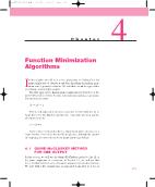 Giáo trình môn Toán (Tài liệu tiếng Anh) - Chapter 4: Function Minimization Algorithms