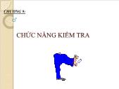 Giáo trình Quản trị học - Chương 9: Chức năng kiểm tra - Vũ Mạnh Cường