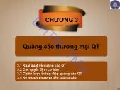 Giáo trình Quảng cáo và xúc tiến thương mại quốc tế - Chương 3: Quảng cáo thương mại QT