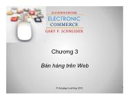 Giáo trình Thương mại điện tử - Chương 3: Bán hàng trên Web