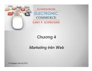 Giáo trình Thương mại điện tử - Chương 4: Marketing trên Web