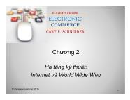 Hạ tầng kỹ thuật: Internet và World Wide Web