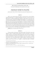 Hiệu quả đầu tư theo ngành tại Việt Nam - Nguyễn Thanh Liêm