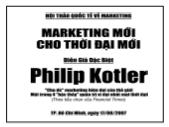 Hội thảo quốc tế về Marketing - Marketing mới cho thời đại mới - Philip Kotler