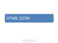 HTML DOM