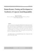 Human Resource Training and Development as Facilitators of Corporate Social Responsibility - Nguyen Ngoc Thang