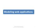 Modeling web applications (Part 2)