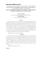 Mối liên kết giữa doanh nghiệp và trường Đại học: So sánh nghiên cứu tại thành phố Hồ Chí Minh và tỉnh Lâm Đồng - Nguyễn Thị Thu Hằng