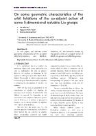 On some geometric characteristics of the orbit foliations of the co-Adjoint action of some 5-dimensional solvable Lie groups