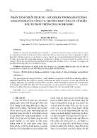 Phân tích chuỗi dịch vụ - Lợi nhuận trong hoạt động kinh doanh của công ty: trường hợp công ty Cổ phần Đầu tư phát triển công nghệ Robo - Trịnh Thùy Anh