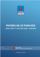 Phương án cổ phần hóa tổng công ty dầu Việt Nam - TNHH MTV