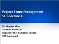 Project Scope Management SEII - Lecture 4