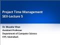 Project Time Management SEII - Lecture 5