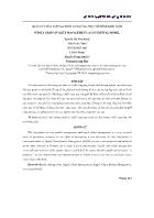Quản lý chất lượng chuỗi cung ứng: một mô hình khái niệm - Nguyễn Thị Thu Hằng