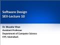 Software Design SEII - Lecture 10